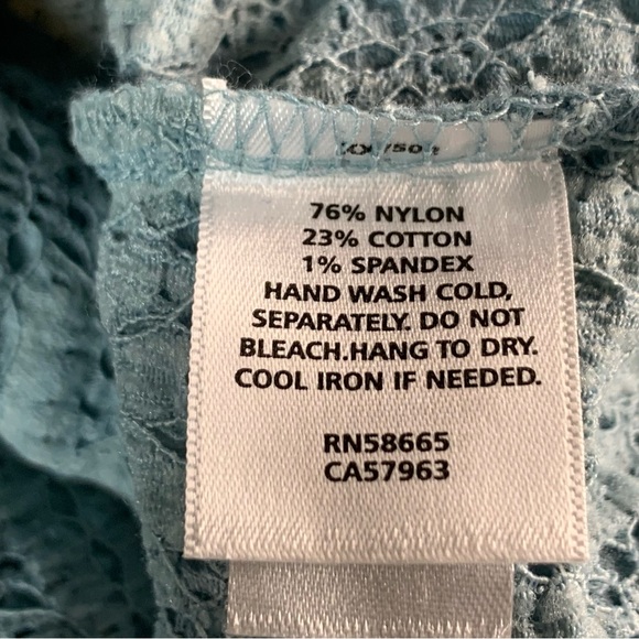 Treasure & Bond Long Sleeve Lace Top - Picture 10 of 11